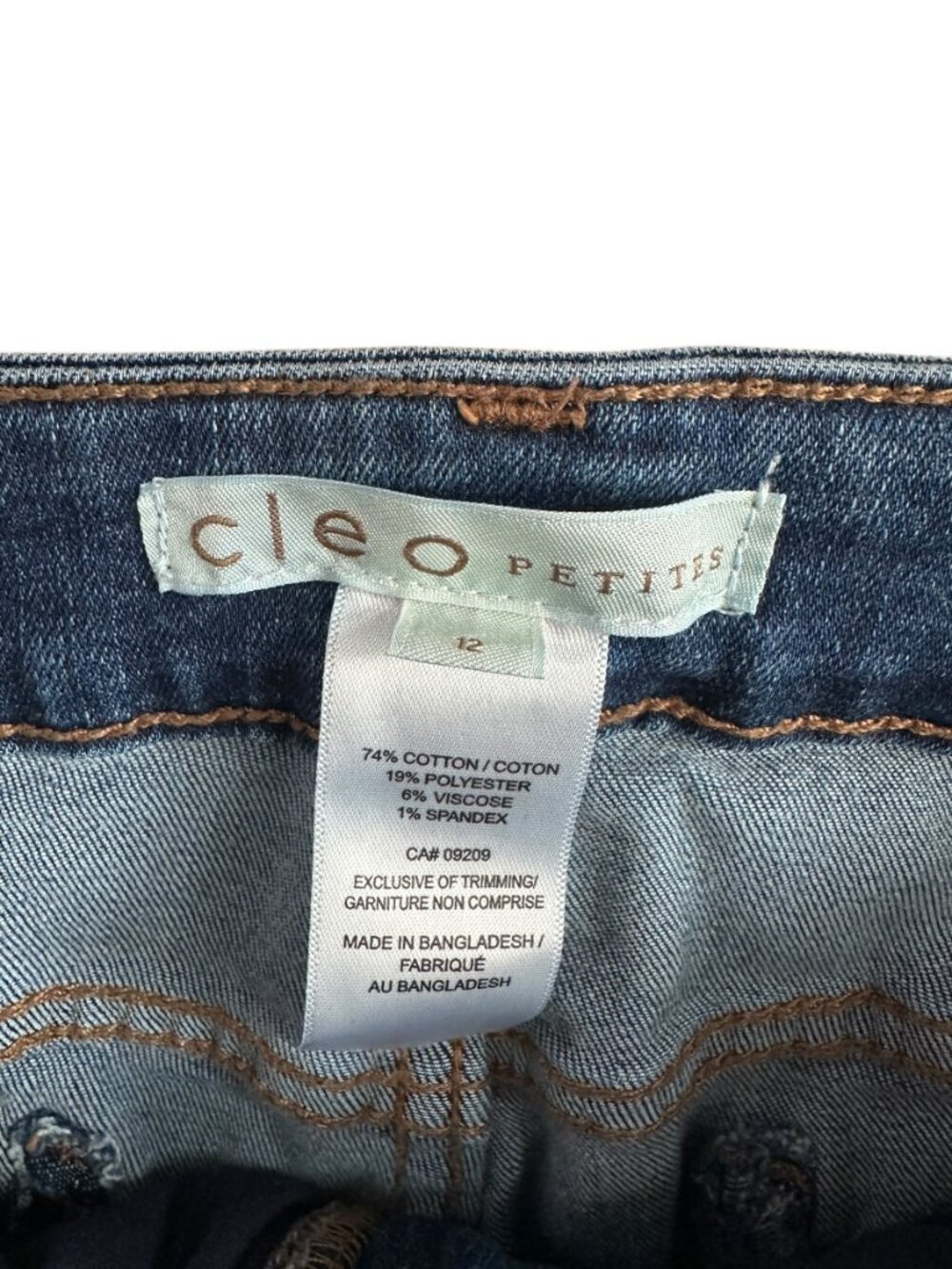 Cleo Petite Bootcut/Flare Jeans Size 12 – Stretchy & Flattering Fit - Picture 4 of 10